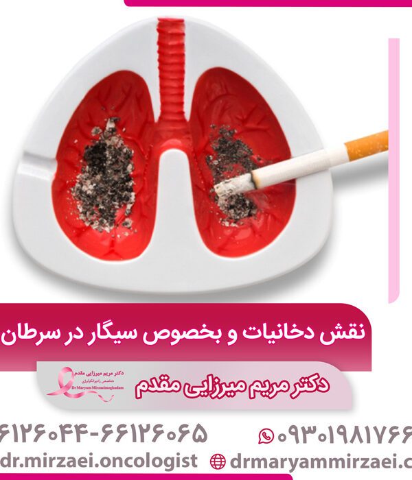 نقش دخانیات و بخصوص سیگار در سرطان ریه
